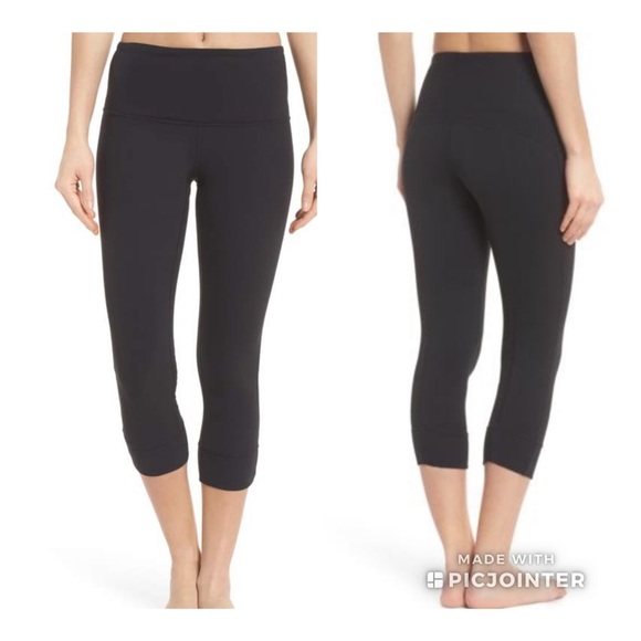 zella high waist crop leggings